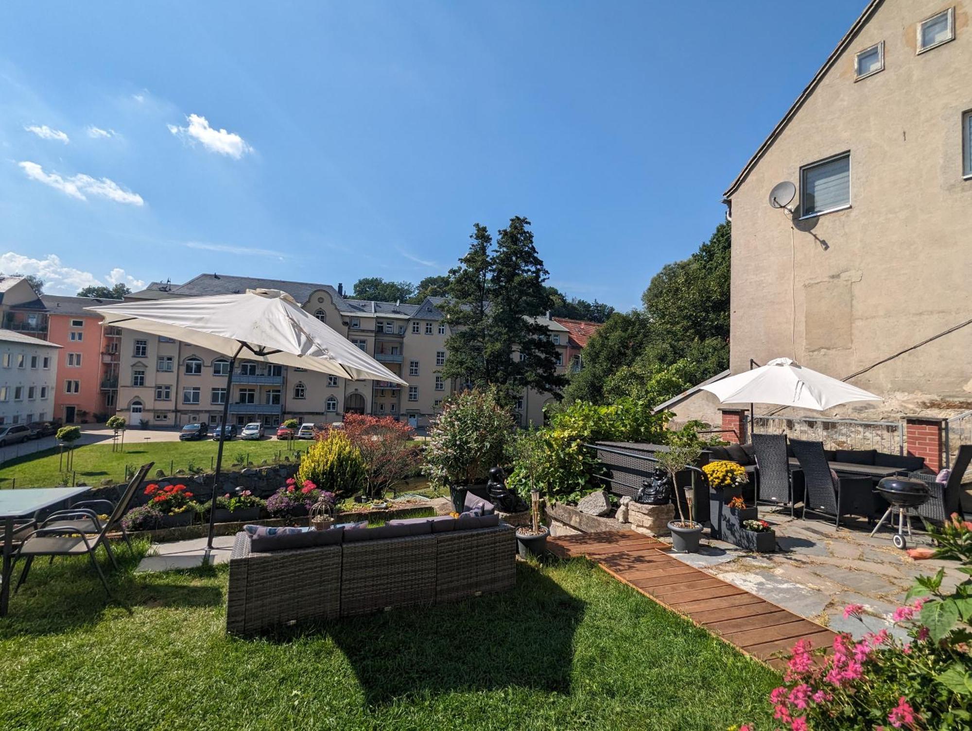 F2 - Urlaubsmagie Sauna, Whirlpool, Pool & Garten Sebnitz Exterior photo