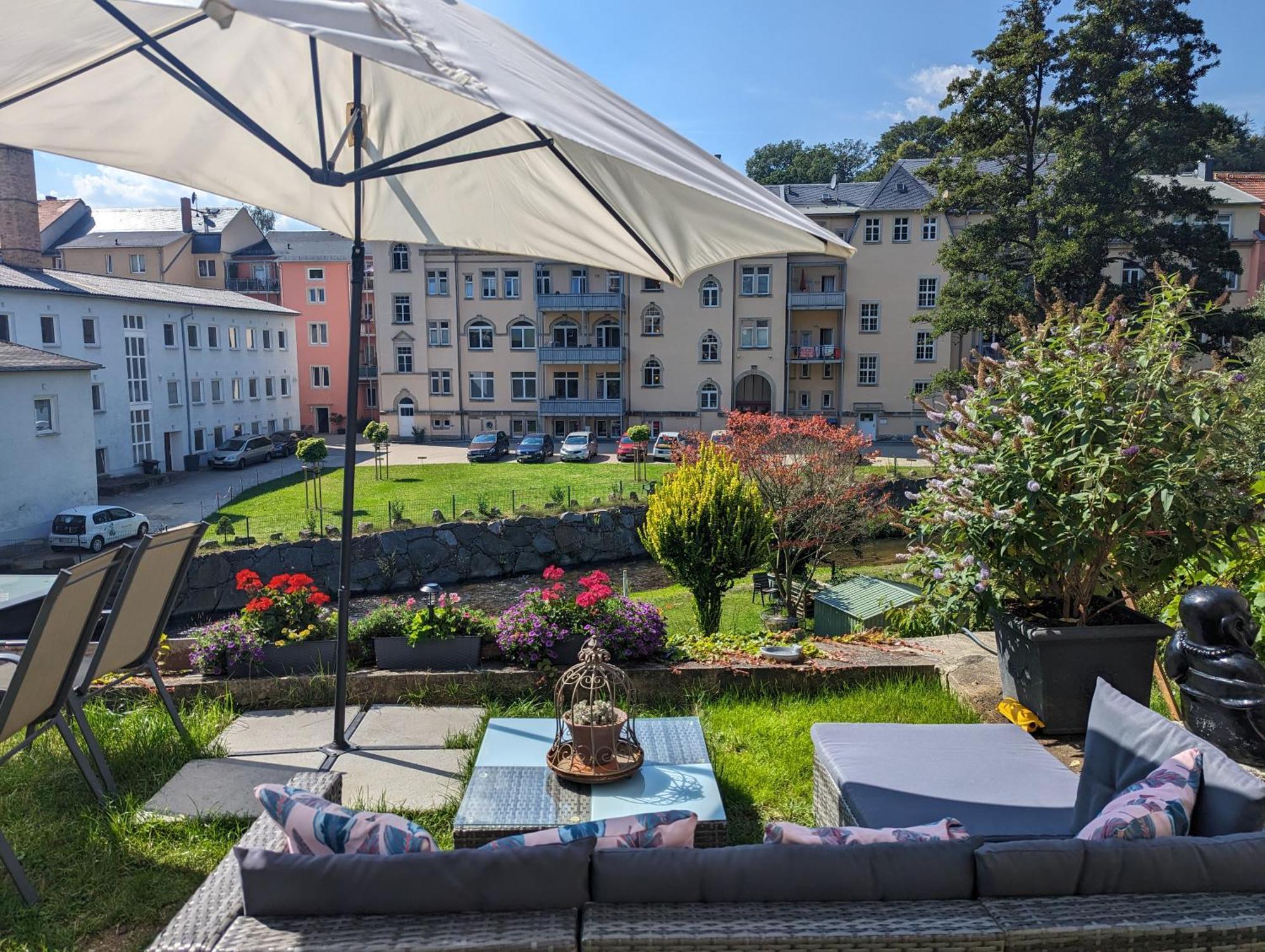 F2 - Urlaubsmagie Sauna, Whirlpool, Pool & Garten Sebnitz Exterior photo